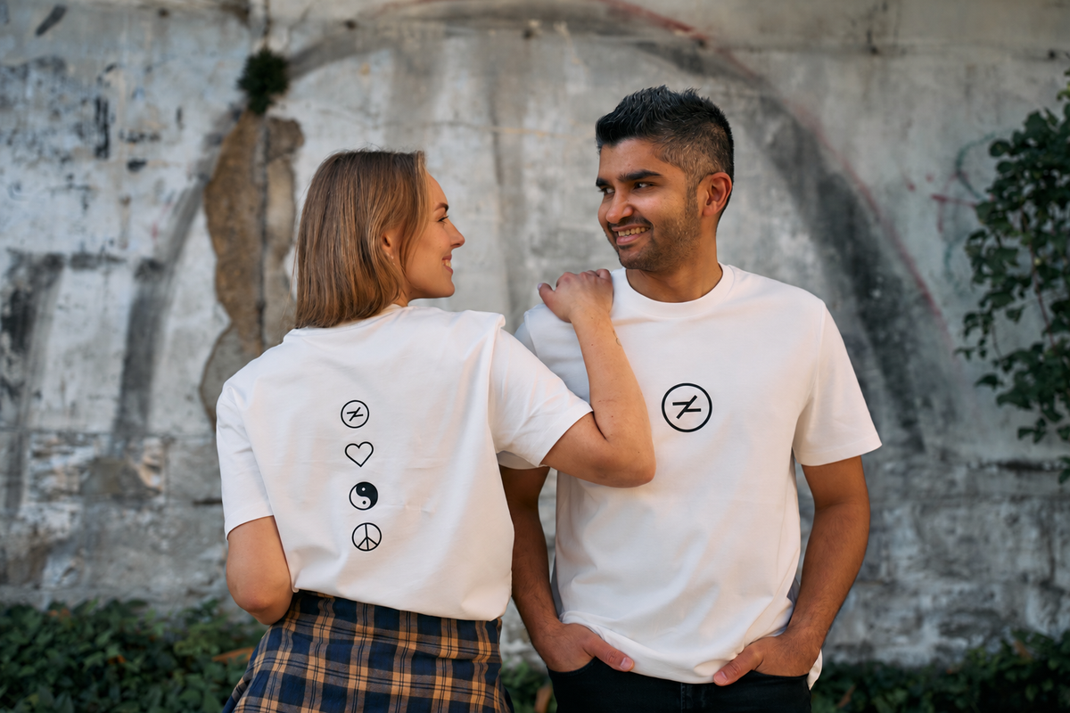 HOOD T-Shirt Icon in Nichtweiß