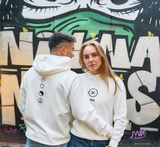 HOOD Hoodie We. in Nichtweiß